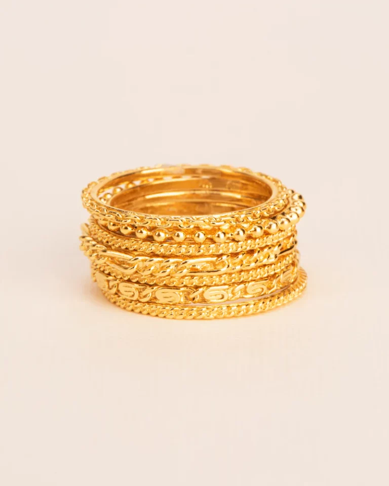 Wouters & Hendrix The ‘Chapters’ rings in silver RSC032GP — Juweliers Paul