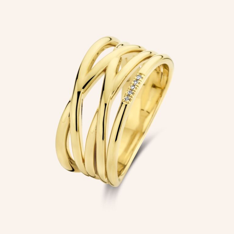 Diamanti Per Tutti Linear Ring M2392-3S5 — Juweliers Paul