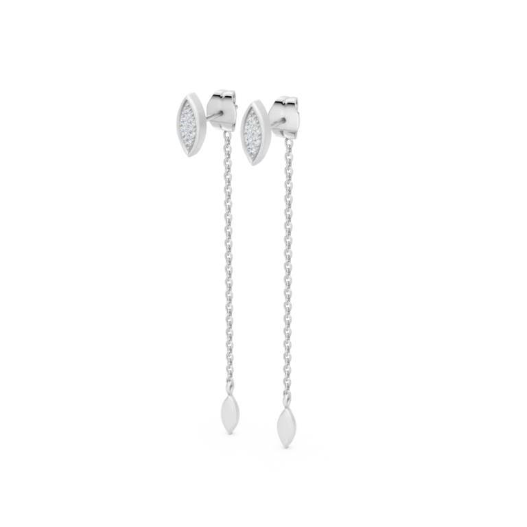 Diamanti Per Tutti Marceline Dames Oorringen M2758-1S4 — Juweliers Paul