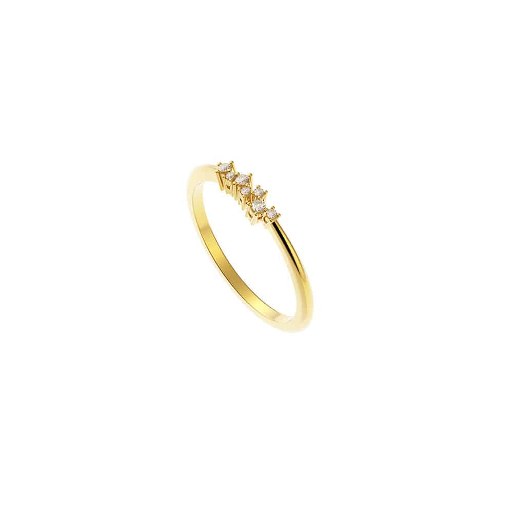 Diamanti Per Tutti Sari Yellow Ring M1167-3S5