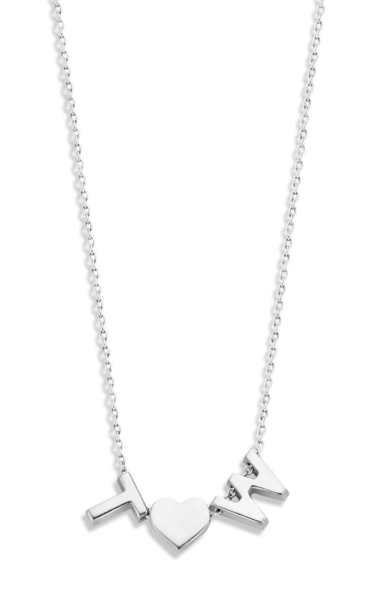 Just Franky Capital Necklace 3 Capitals