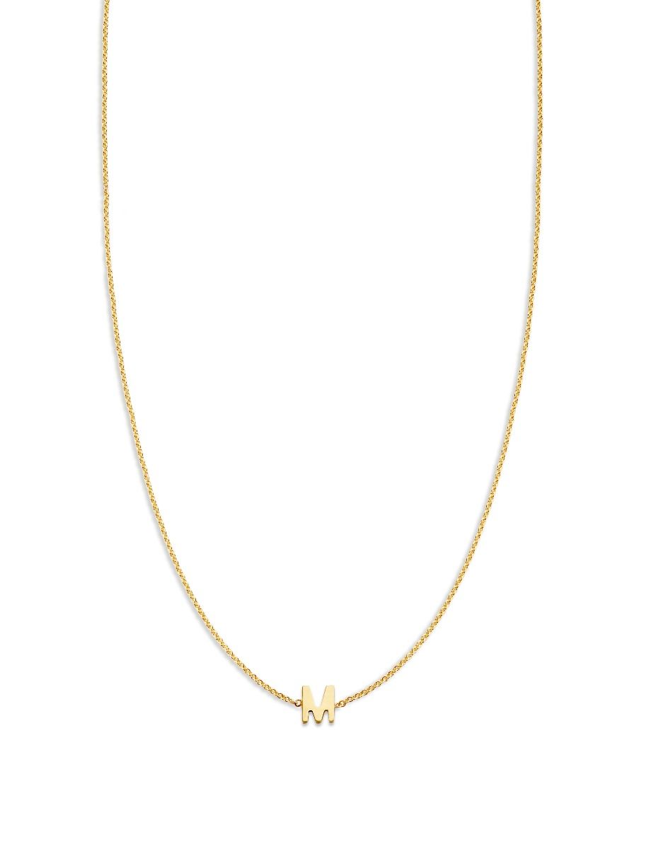 Just Franky Love Letter Necklace 1 Initial
