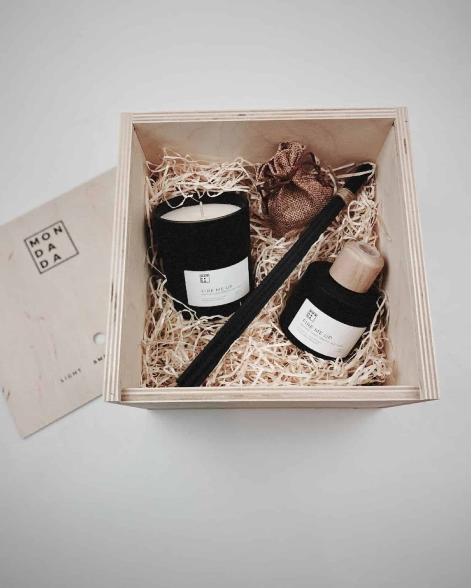 Mon Dada Black Collection Candle & Diffuser Giftset