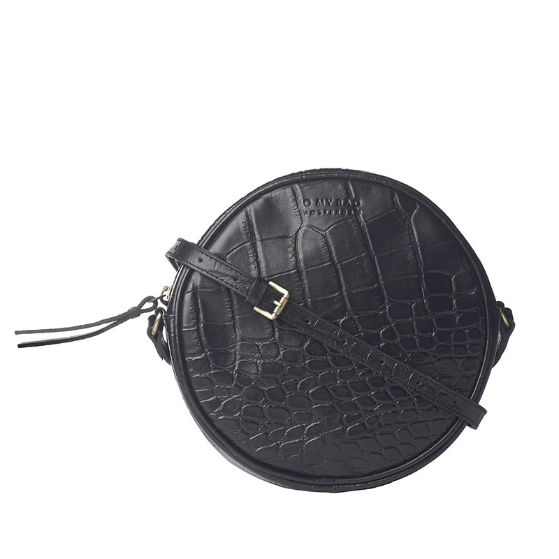 O My Bag Luna Black Croco OMB-E067I