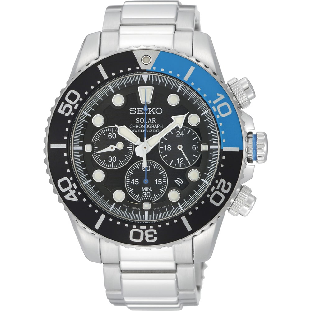 Seiko Prospex Solar Diver Heren Horloge SSC017P1