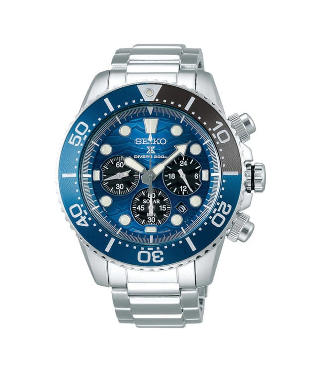 Seiko Prospex Solar Save The Ocean Special Edition Heren Horloge SSC741P1