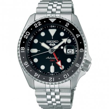 [TEST]-Seiko 5 Sports SSK GMT ‘Batman’ automatisch Heren Horloge SSK001K1