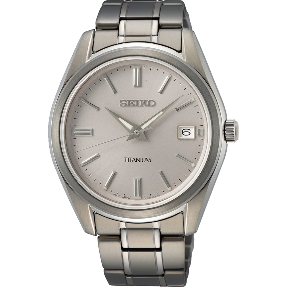 Seiko Classic Titanium Heren Horloge SUR369P1