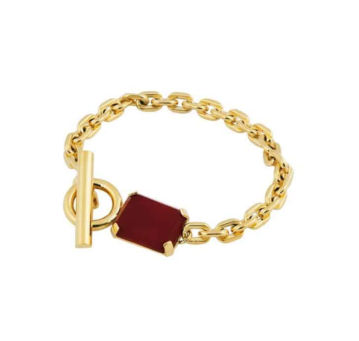 Studio Collect Red Agate T-Lock Bracelet KA5GP