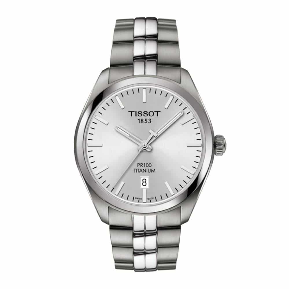 Tissot PR100 Titanium Quartz Heren Horloge T1014104403100