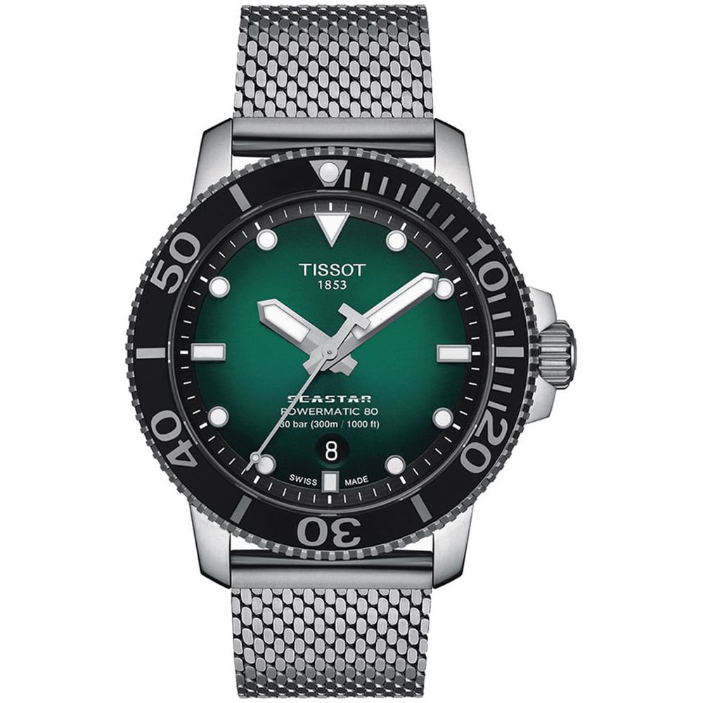 Tissot Seastar Powermatic 80 heren horloge T1204071109100