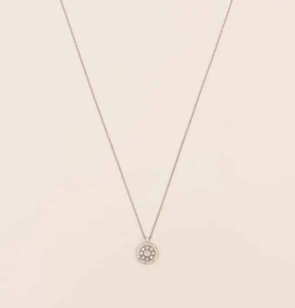 Wouters & Hendrix 18kt Gold Necklace with white diamond NGD003WG